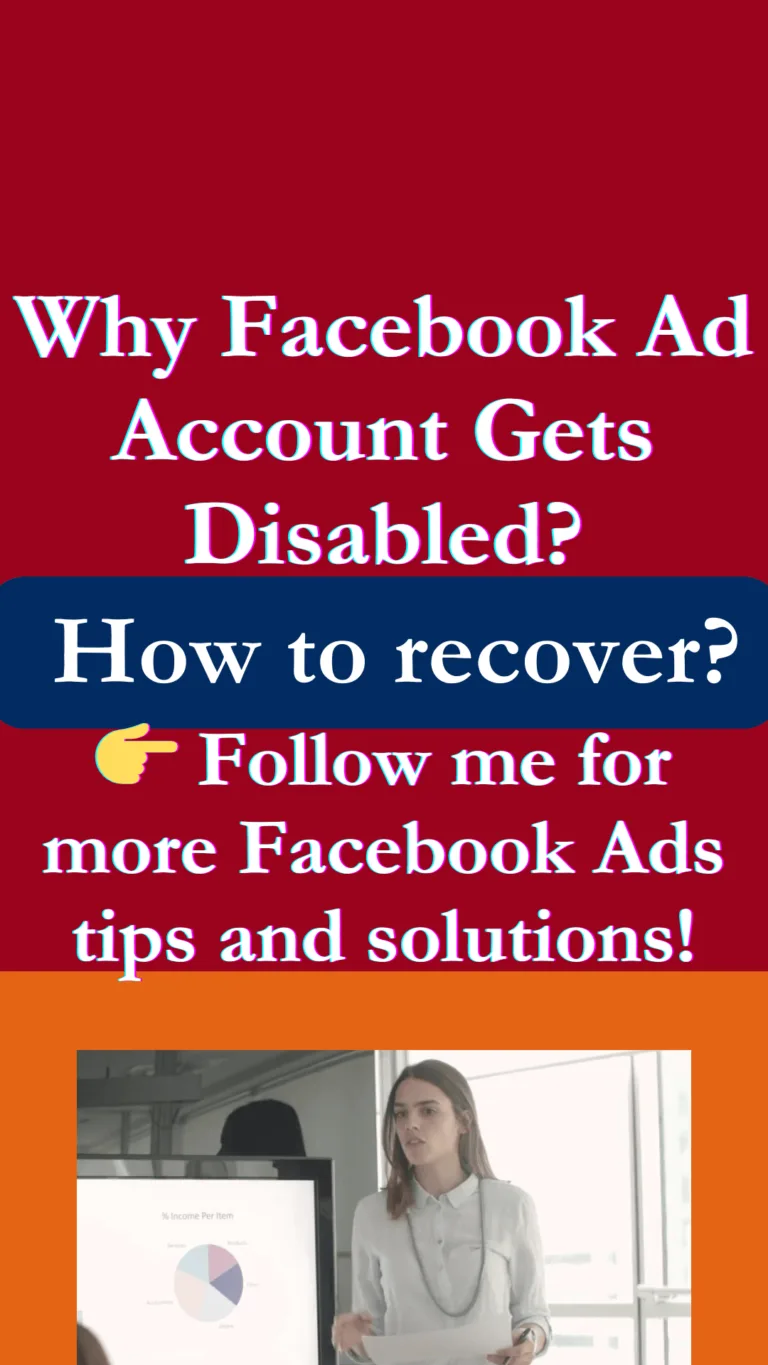 Why Facebook Ad Account Gets Disabled?
